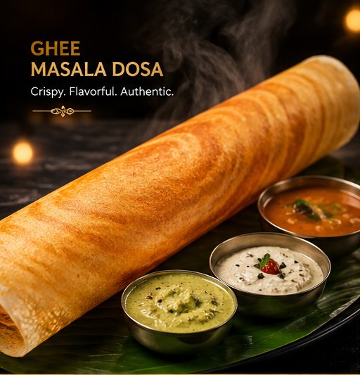 Ghee Masala Dosa